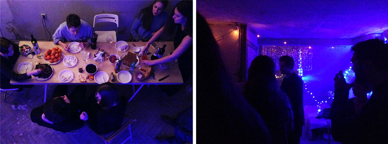 Новогодняя ночь — наш первый вечер в Доме Наркомфина